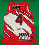 Dragontag Playing Singlet Red