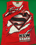 Dragontag Playing Singlet Red