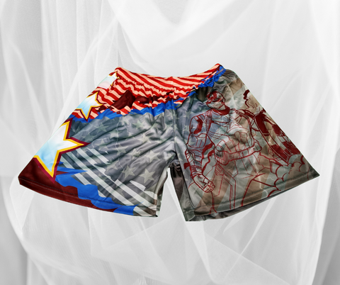Tag Shorts - Captain America
